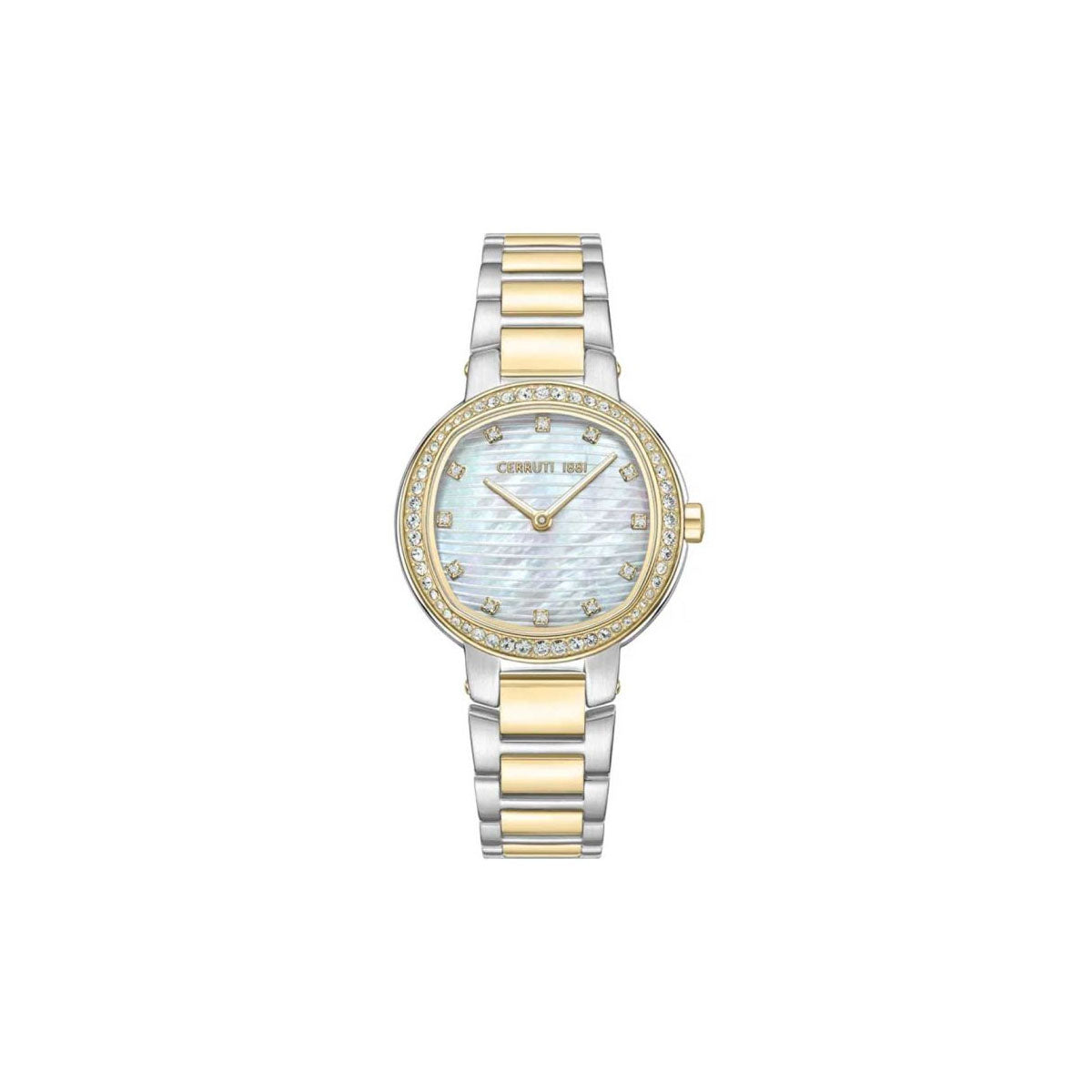 Cerruti 1881 CIWLG0043701 Womenâs Watch 32mm Silver Gold